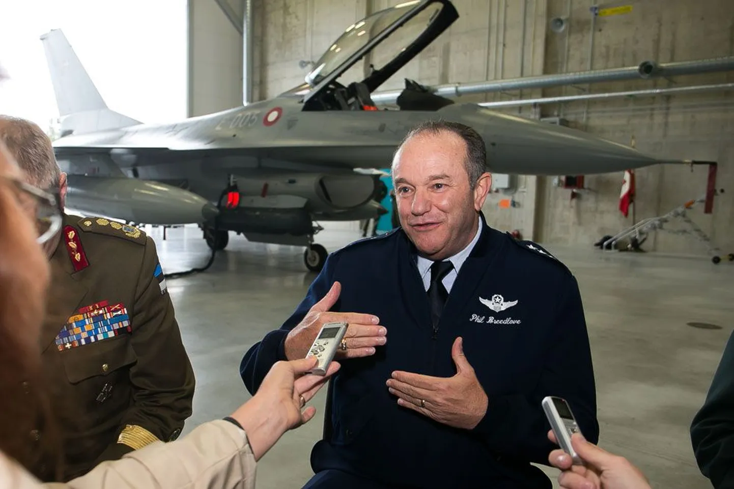 Kindral Philip Breedlove Ämari õhuväebaasis.