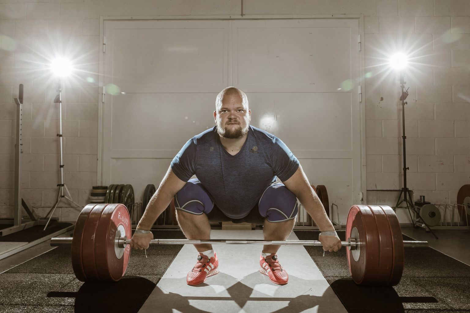 Kui sellel fotol kaalub Mart Seim veel 150 kg, siis kolme kuuga on vägilane kosunud vähemalt 5 kg