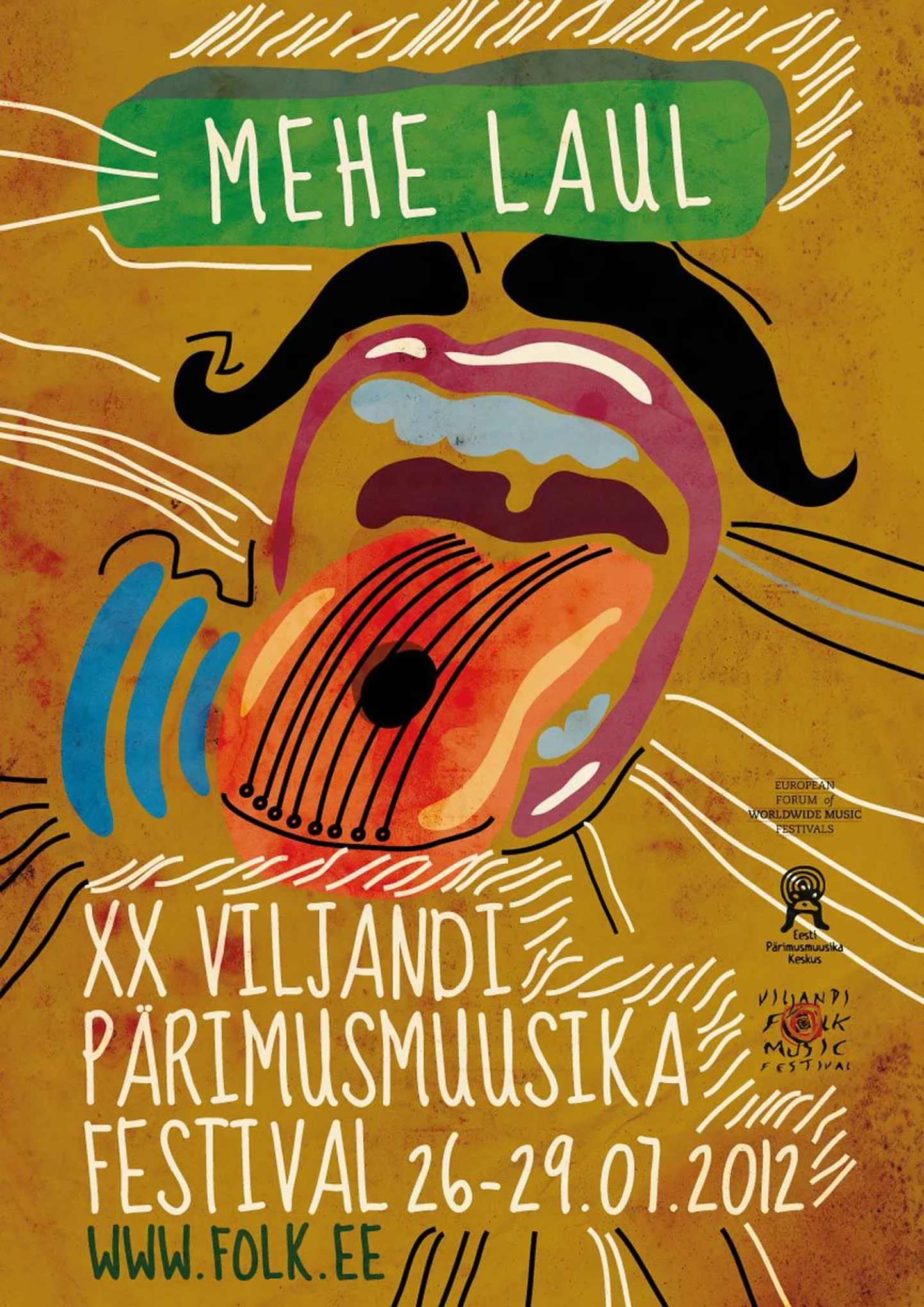 Viljandi pärimusmuusika festivali tunnuskujunduse stipendiumivõistluse võitis tallinlanna Helene Vetik.