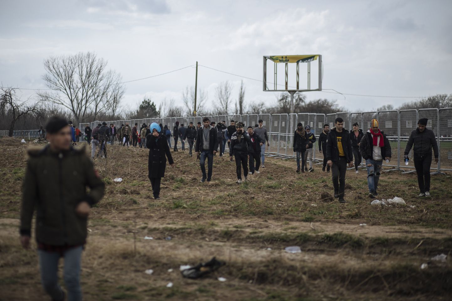 Migrandid Türgi-Kreeka piiril, 04.03.2020