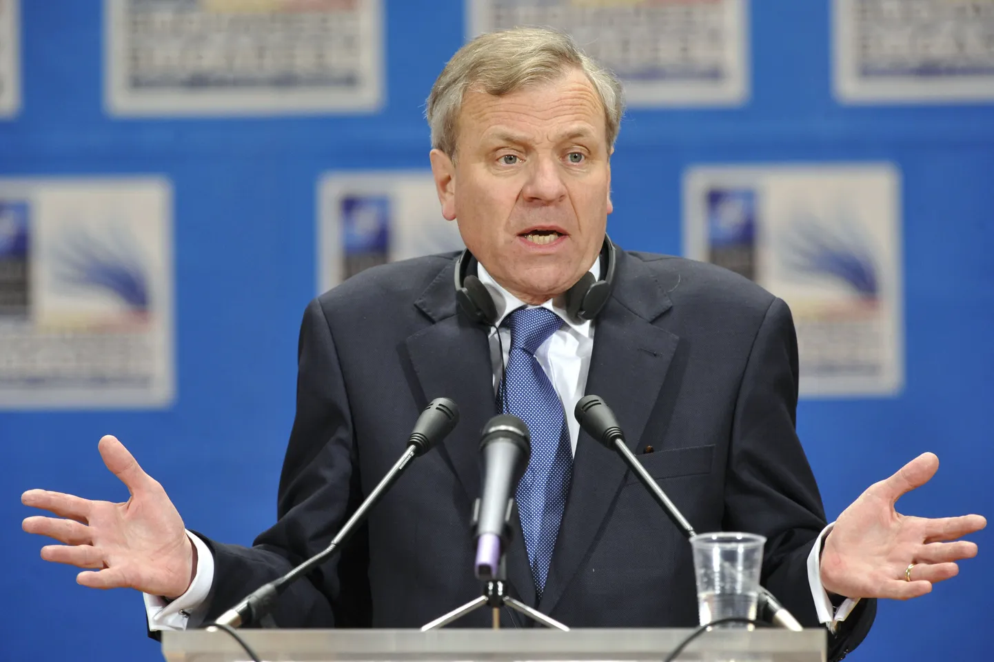 NATO peasekretär Jaap de Hoop Scheffer.