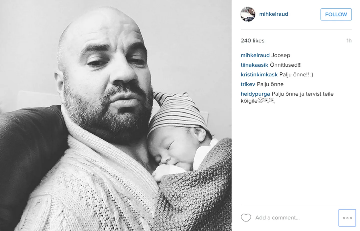Mihkel Raud ja pisipoeg Joosep