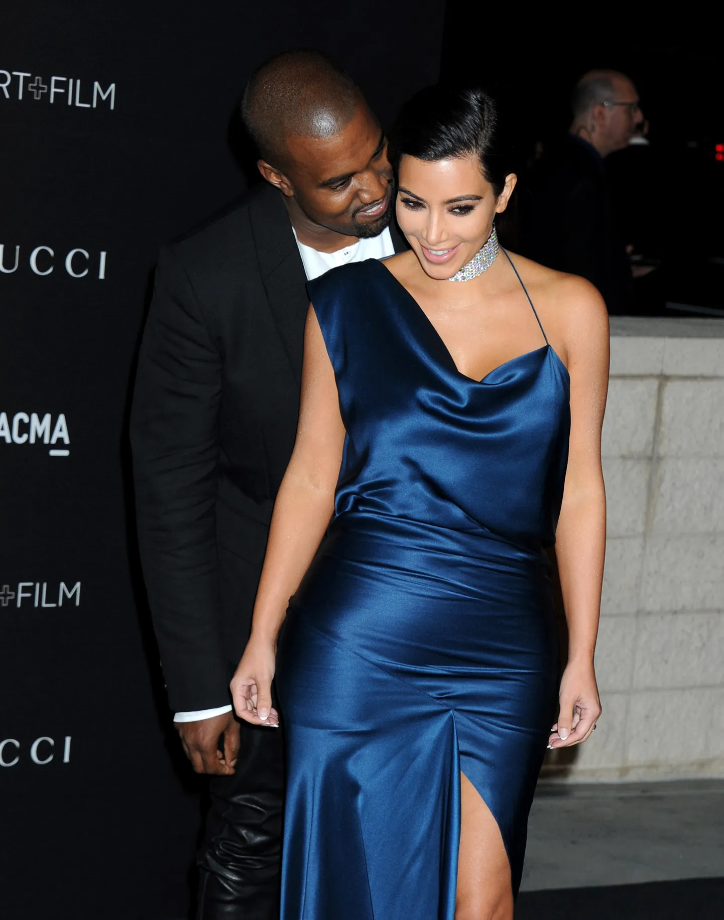 Kim Kardashian ja Kanye West.