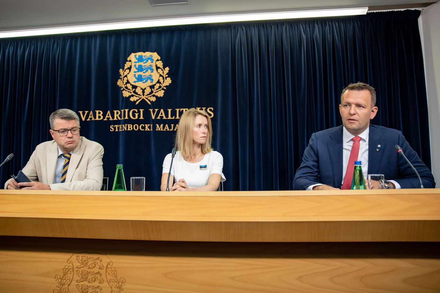 Endine välisminister Urmas Reinsalu, peaminister Kaja Kallas