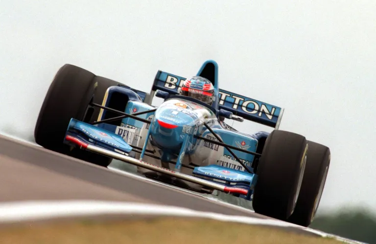 Michael Schumacher Benettoni roolis.