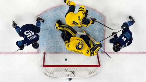 Somijas hokejisti gūst pirmo uzvaru olimpiskajā turnīrā