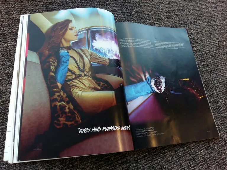 Evelin Lumi on fotod loo «Night riders» juurde teinud vanas Volgas.