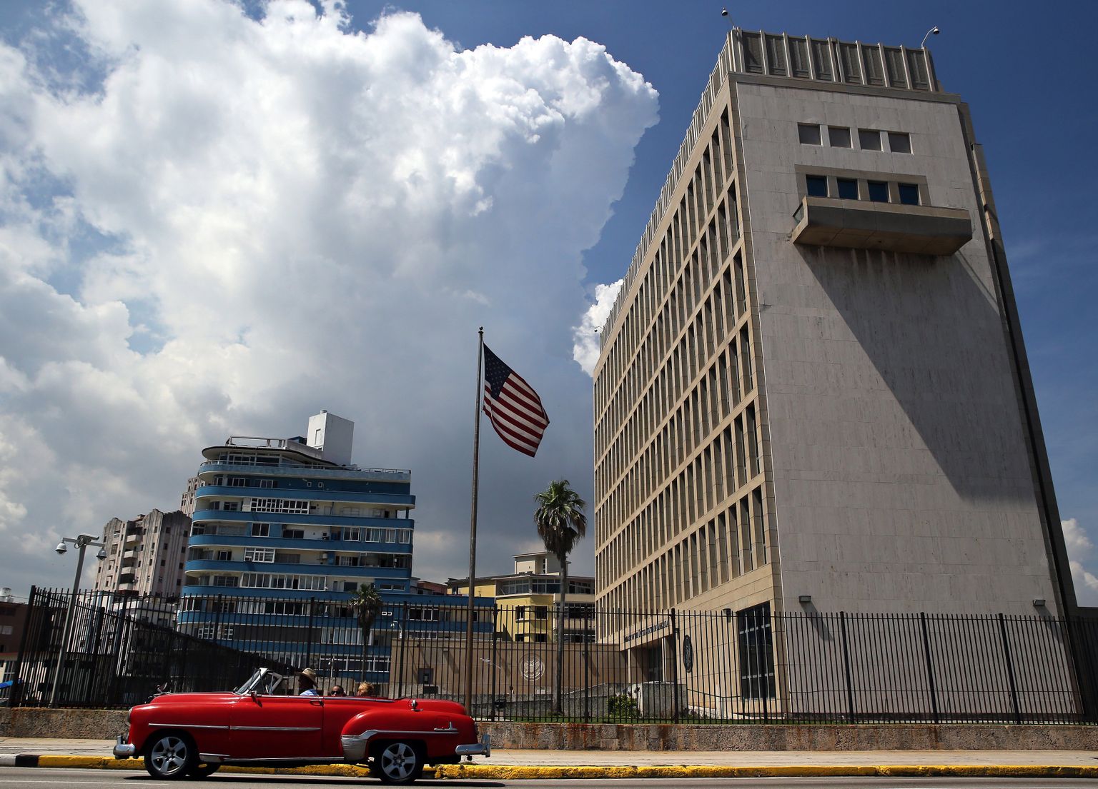 Ameerika Ühendriikide saatkond Kuuba pealinnas.