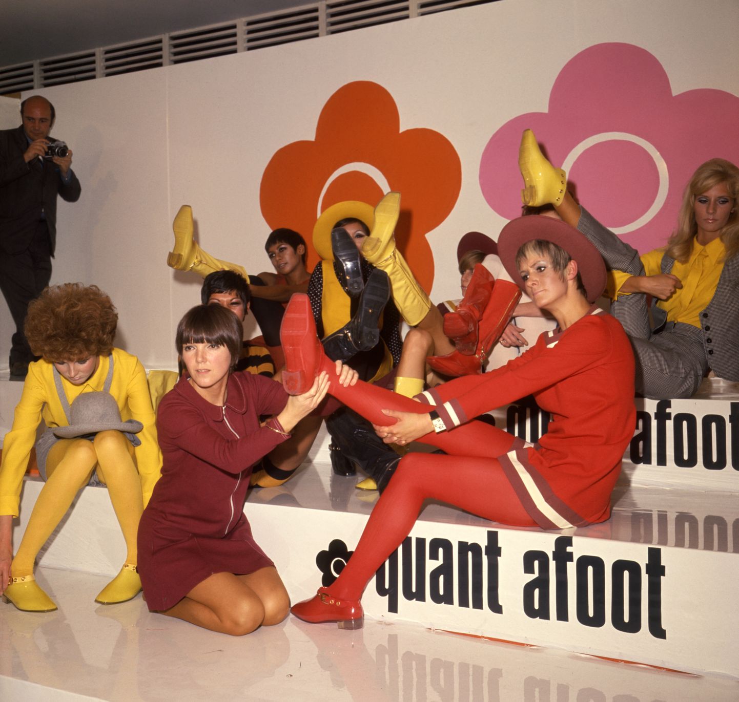 Mary Quant modellidega 1967. aastal.