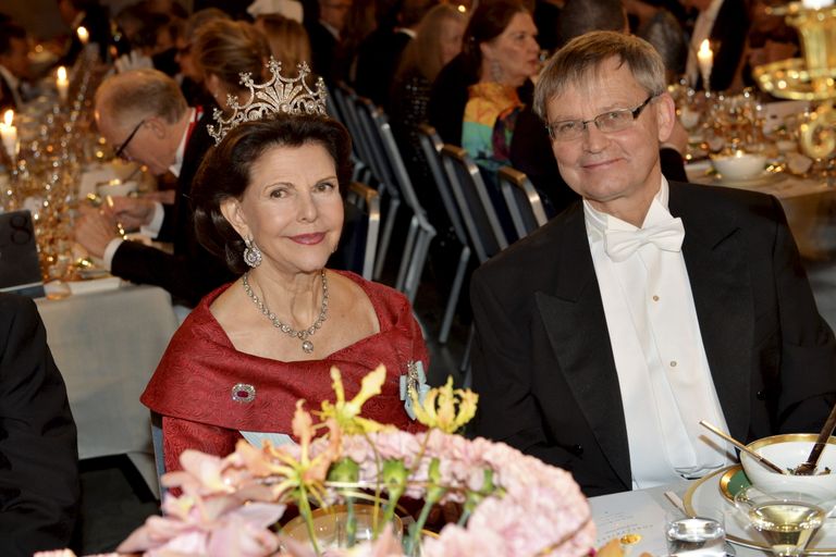 Rootsi kuninganna Silvia ja  Carl-Henrik Heldin.