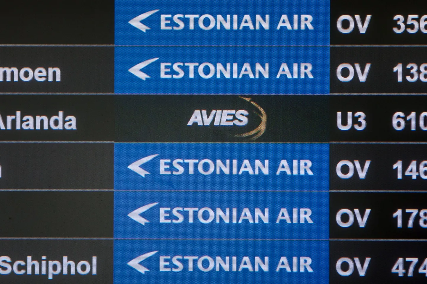 Lennuamet peatas Aviesi tegevuse pooleks aastaks