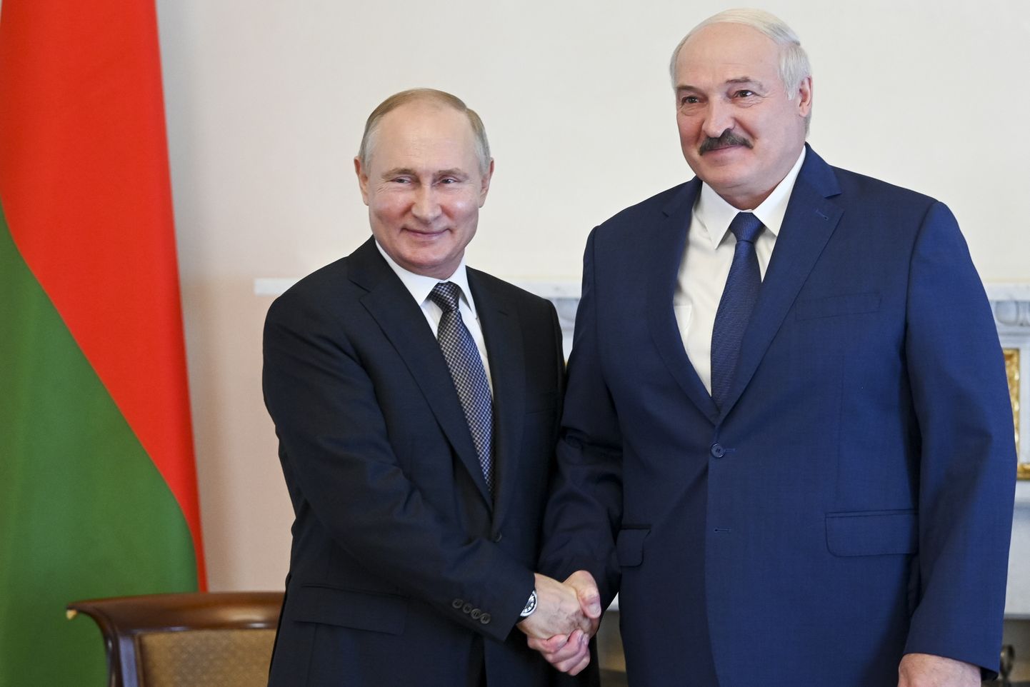 Vene ja Valgevene riigijuhid 13. juulil.