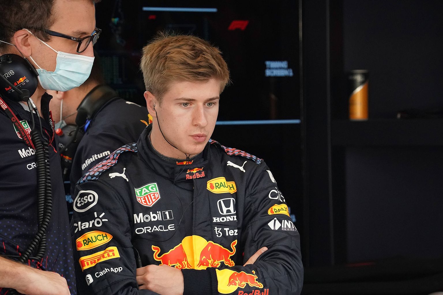 Jüri Vips testis detsembri keskpaigas Red Bulli F1-masinat.
