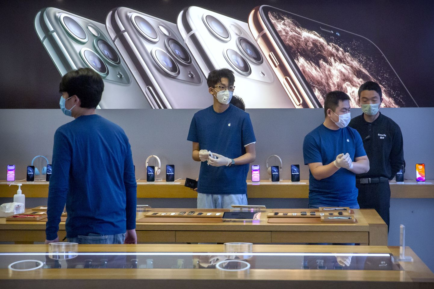 Apple'i kauplus Hiinas.