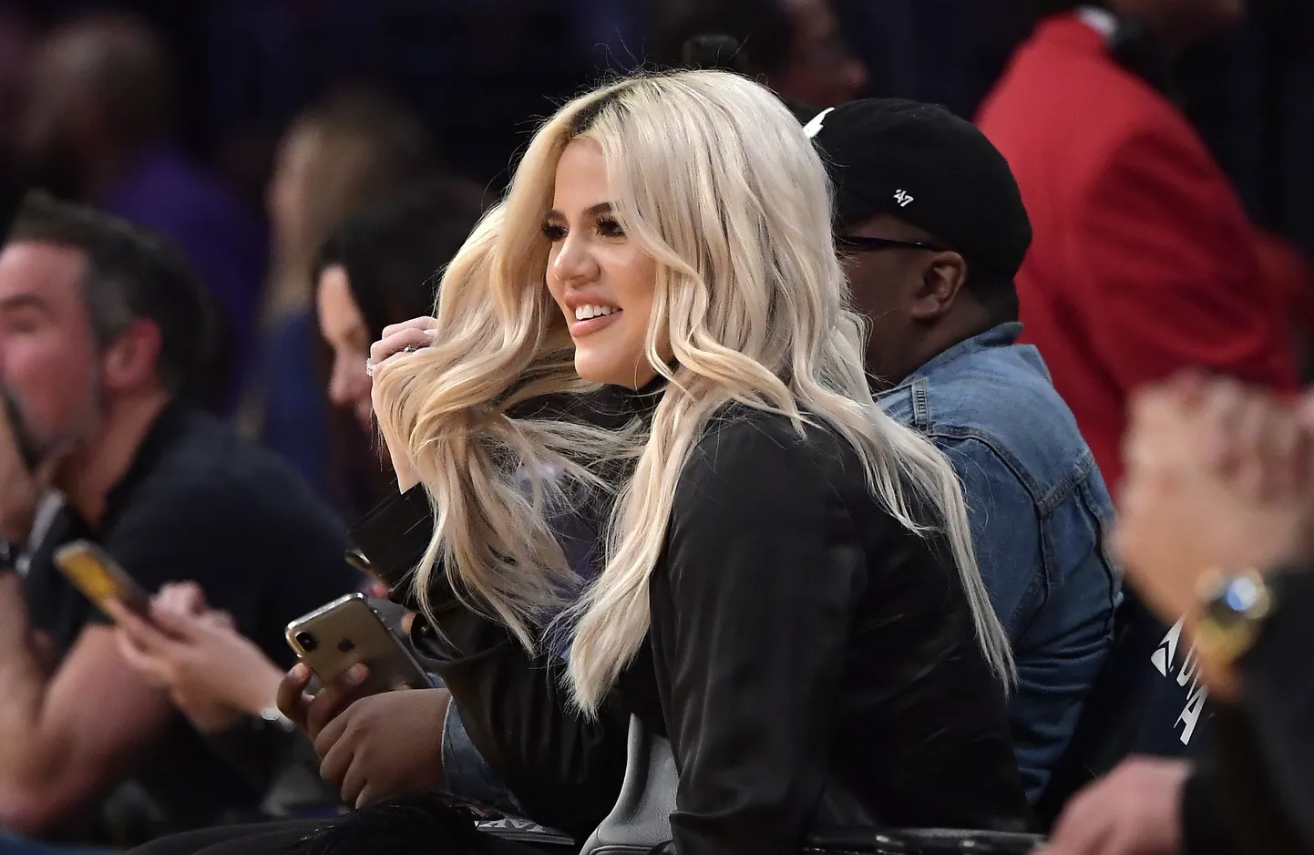 Khloe Kardashian.