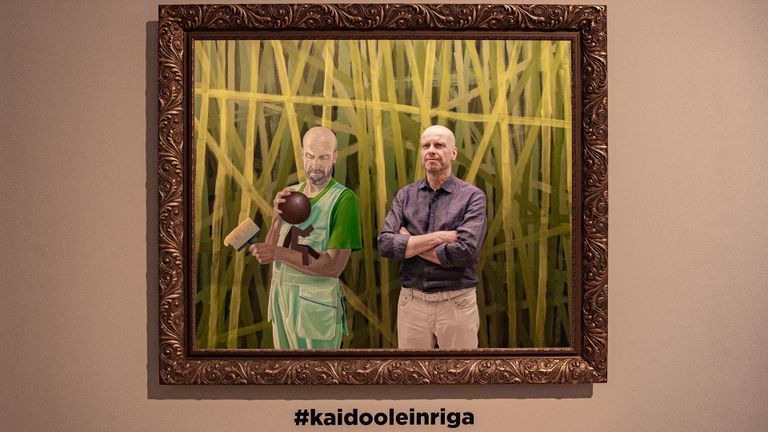 Kaido Ole ja Kaido Ole. «Autoportree abstraktse ekspressionismi džunglites».
