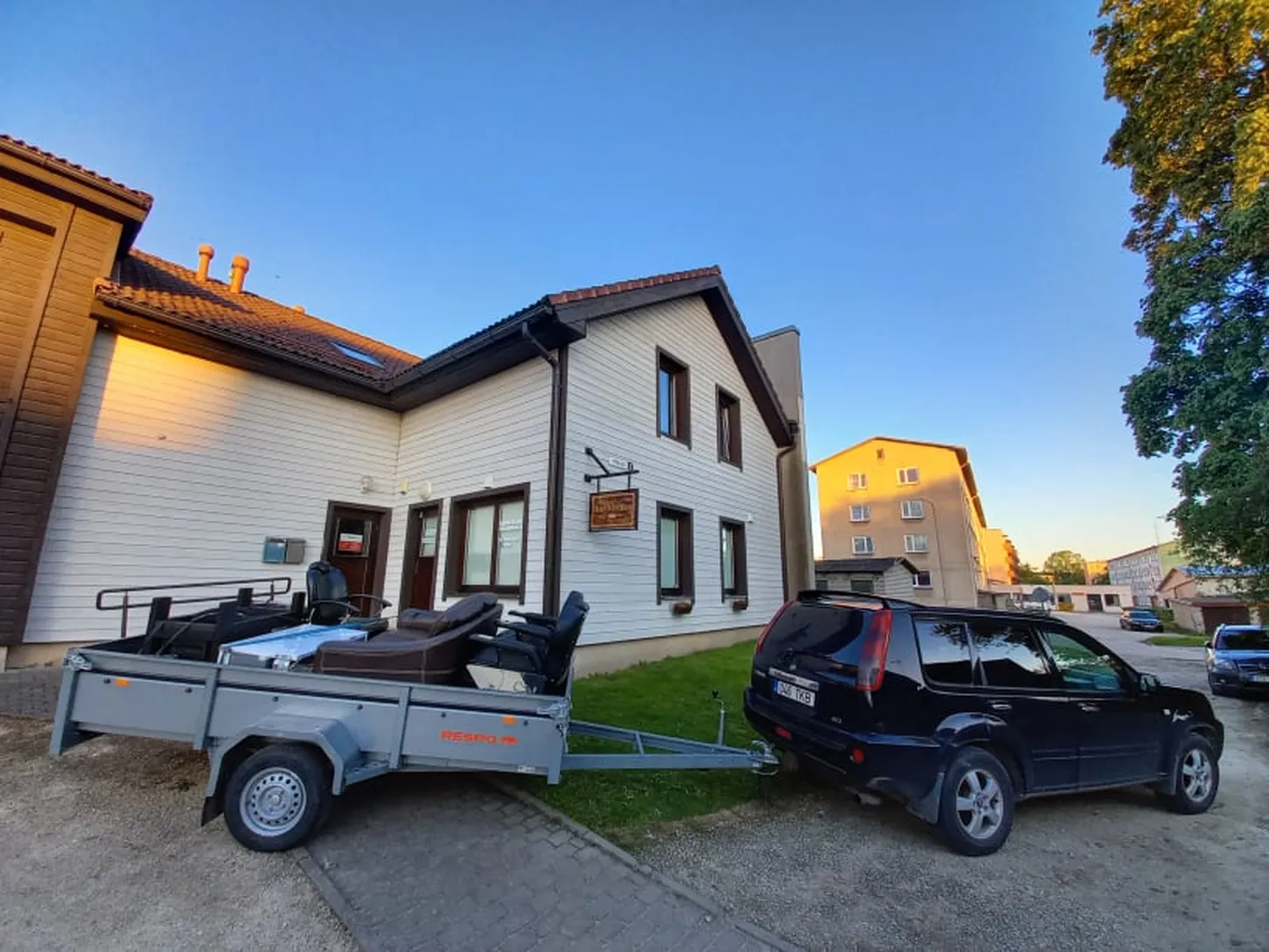 Barbermo juuksurisalongi sisustus rändas nädalavahetusel juba Tartusse.