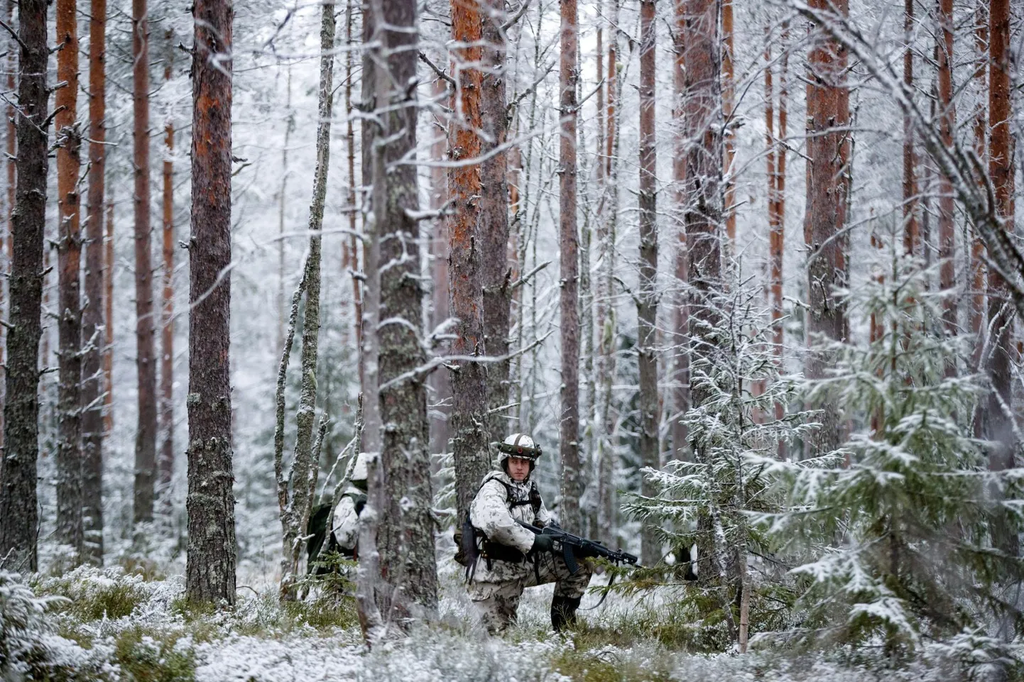Soome maaväe 2022. aasta suurimal õppusel Kontio osales korraga tervelt 4800 ajateenijat.