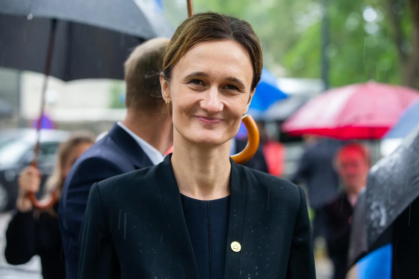 Viktorija Čmilytė-Nielsen 20. augustil Tallinnas iseseisvuse taastamise 30. aastapäeva tähistamisel.