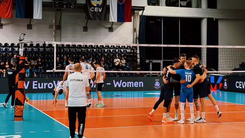 Estonian team starts European League with tough 3-0 win over Slovakia
