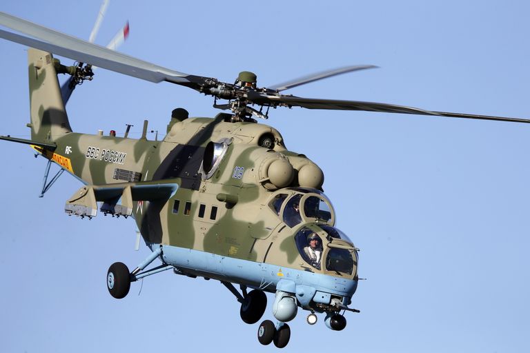 Ründekopter Mi-24.