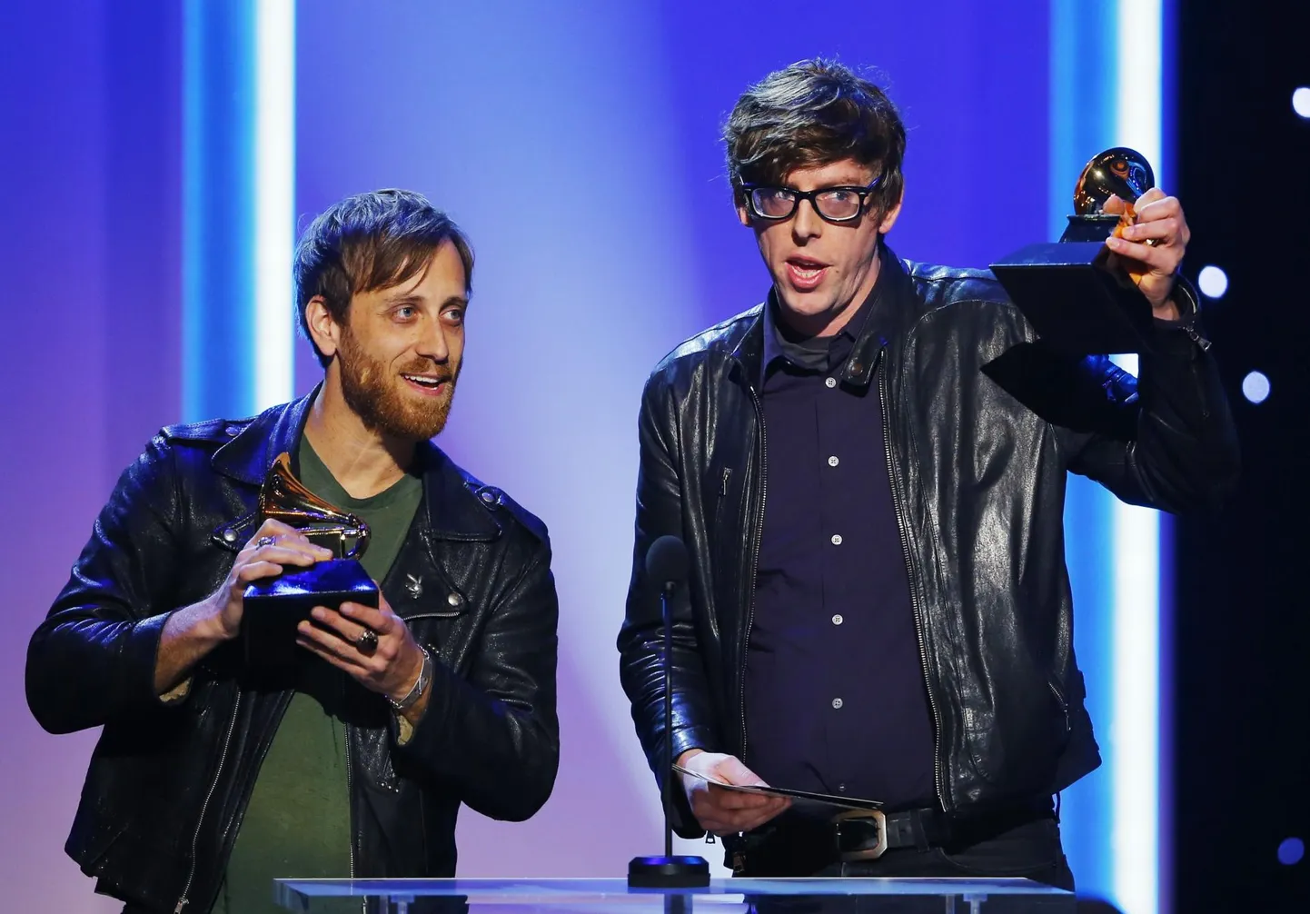 Dan Auerbach (vasakul) and Patrick Carney (paremal) on 2001. aastast saadik The Black Keysi teinud ja võitnud mitmeid muusikaauhindu.