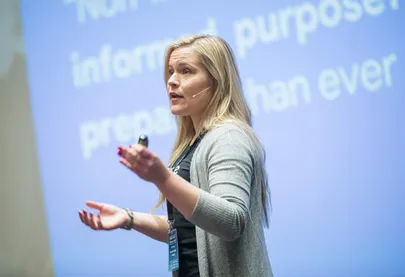 Tallinn, 12.04.2018Baltic Retail Forum kaubandusseminar. Greta Pudan, Google siduskonto strateegFOTO: MIHKEL MARIPUU/EESTI MEEDIA