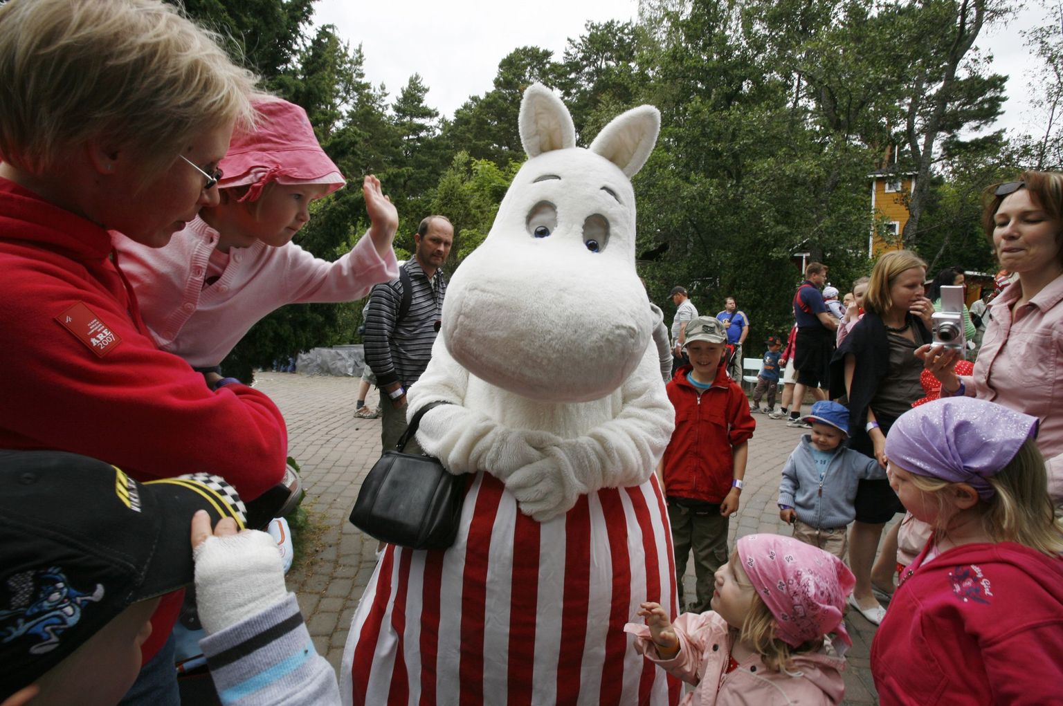 Muumimaa on laste Eesti perede seas väga populaarne.