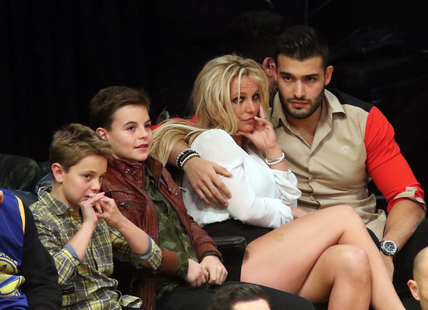 Britney Spears ja tulevane eksabikaasa Sam Asghari.
