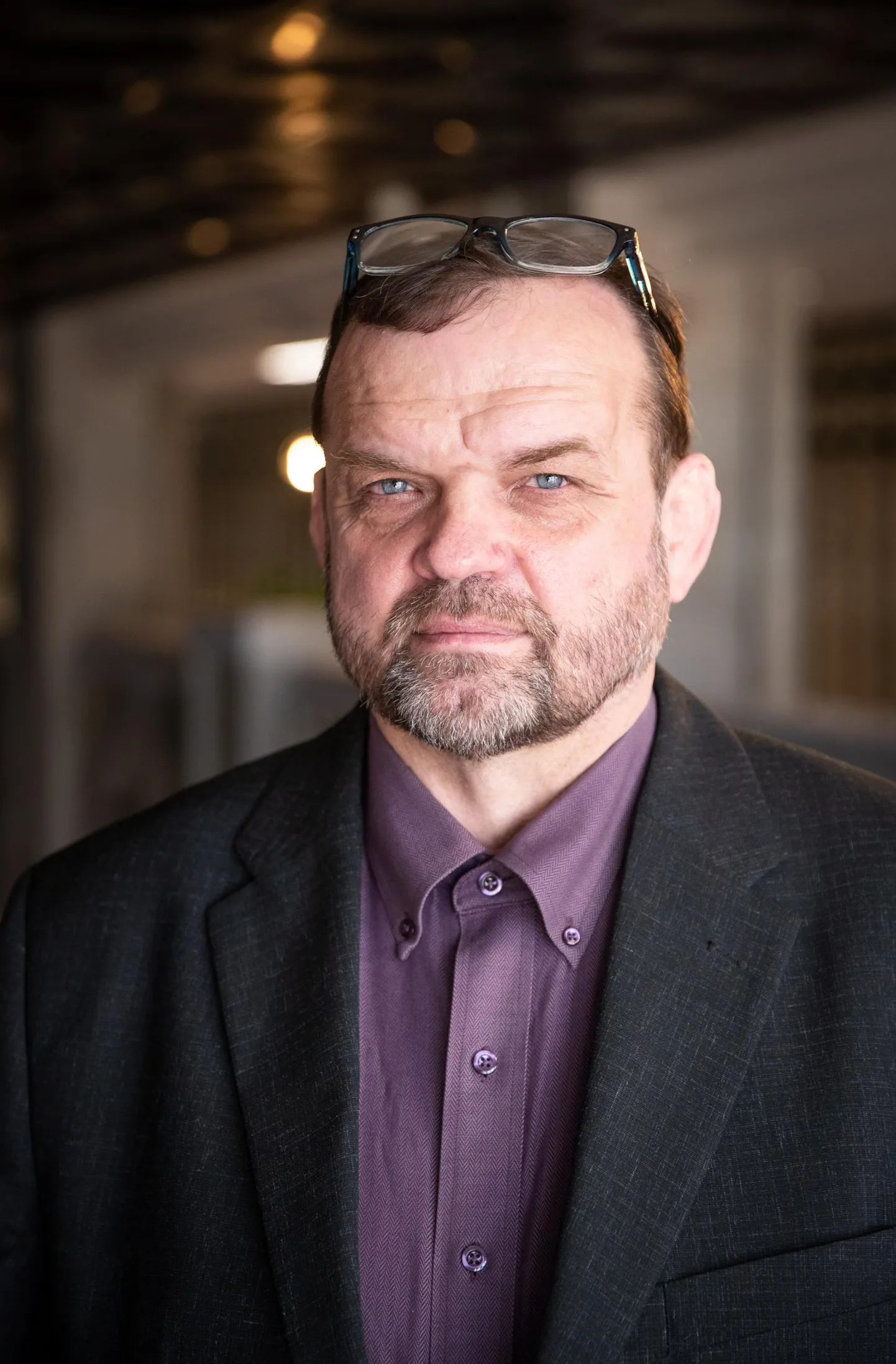 14.05.2021, Tallinn. Eesti treenerite liidu juhatuse liige Madis Iganõmm pildistatud Rahvusraamatukogus. Foto Madis Veltman FOTO: Madis Veltman