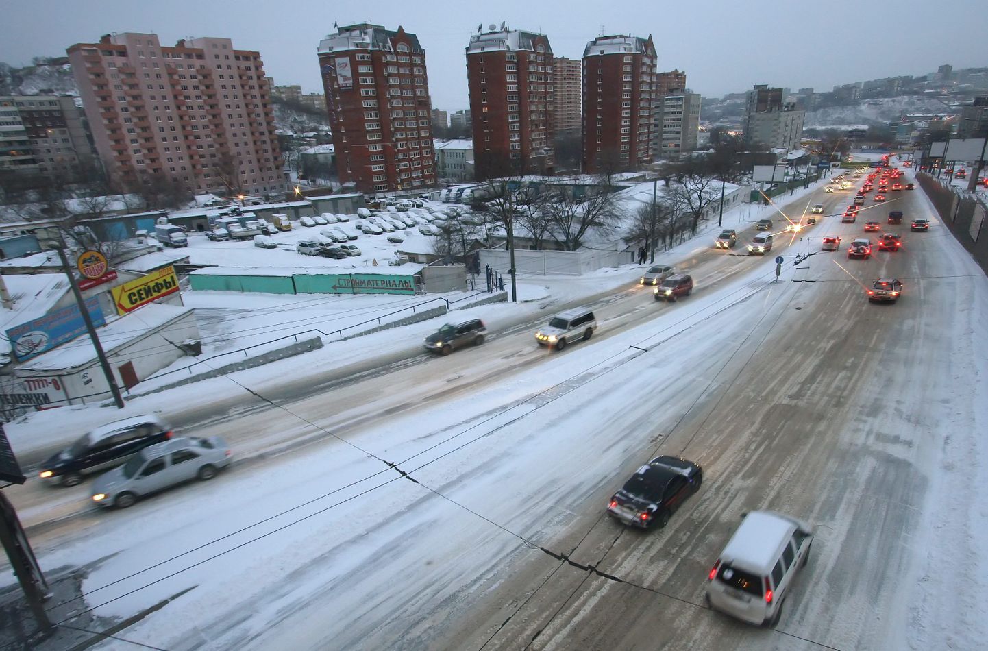 Vladivostoki talved pole üldiselt just leebe kliimaga.