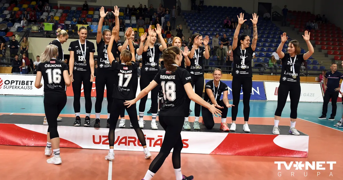 RVS/LU Volleyball: Baltic League Win vs. Latvia U-18
