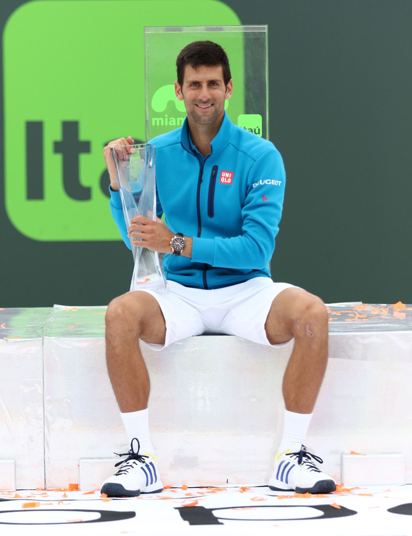 Võidukas Novak Djokovic Miami Openil.