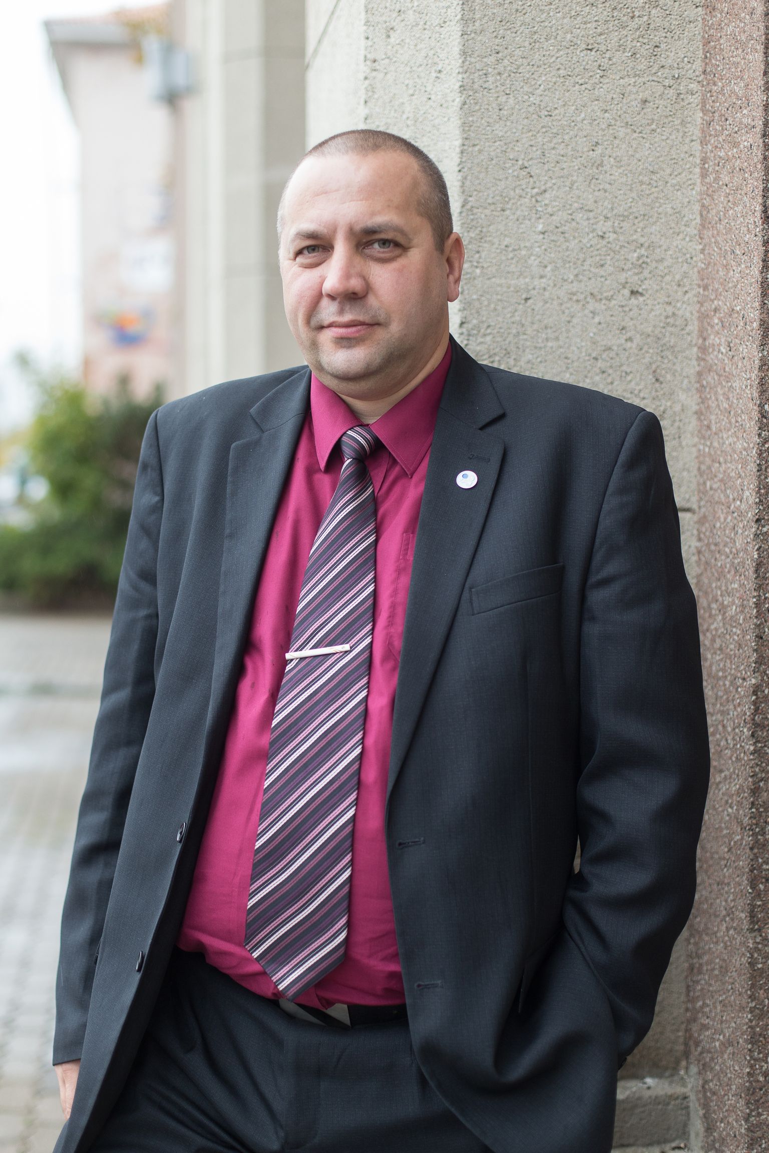 Lüganuse vallavolikogu esimees Risto Lindeberg.