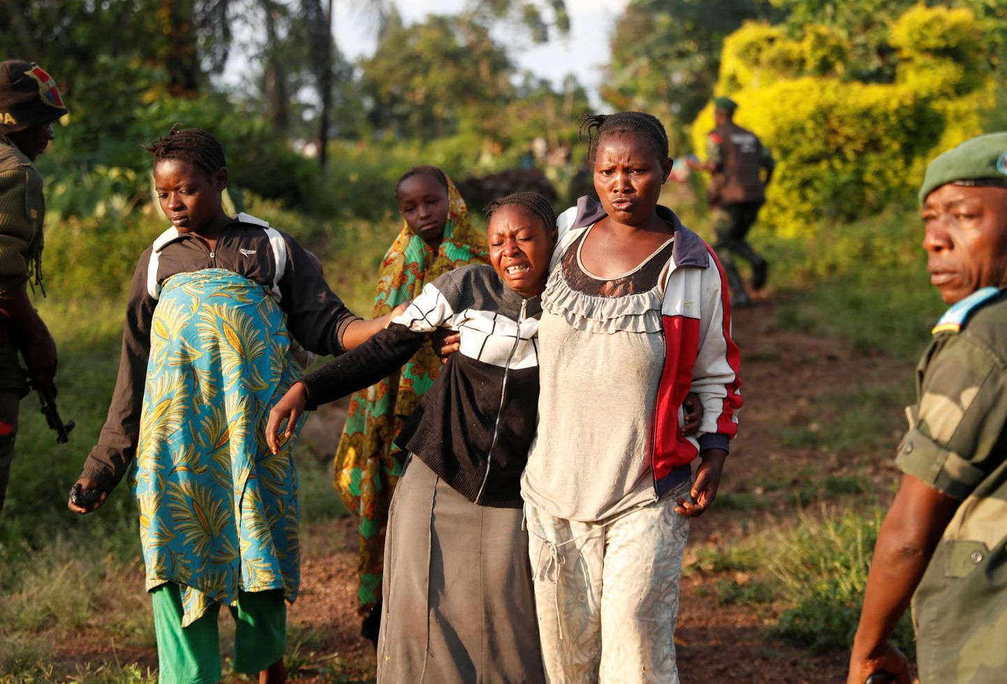 Kongo naiste reaktsioon ADFi 2018. aastal korraldatud rünnakule.