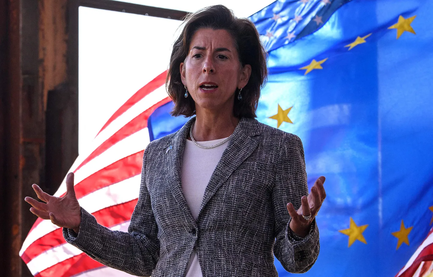ASV tirdzniecības ministre Džīna Raimondo.