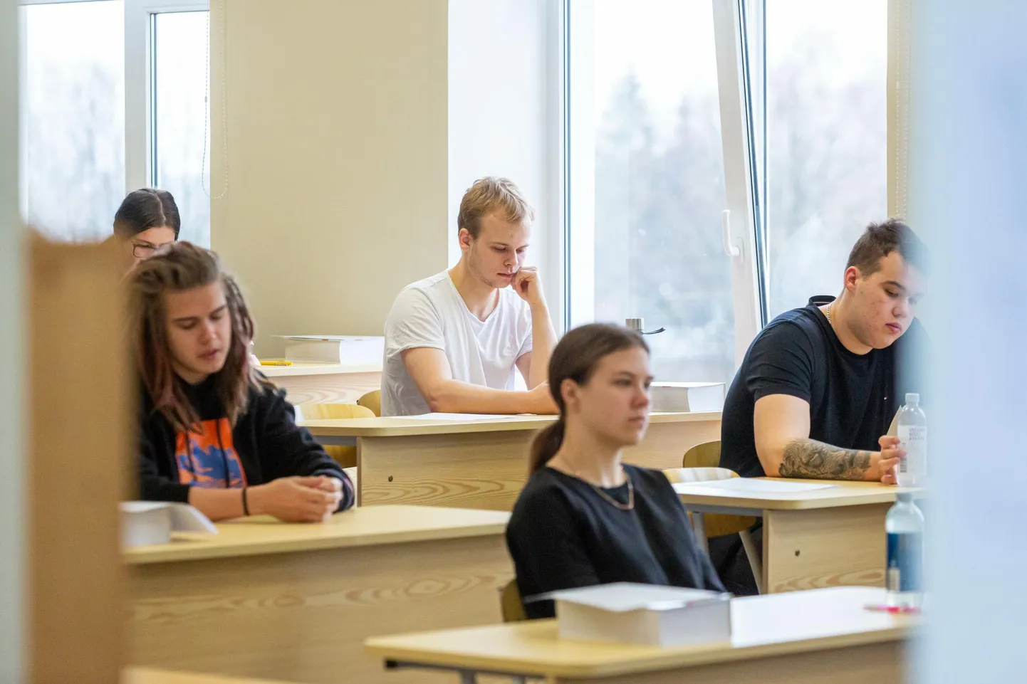 Eesti keele riigieksamile Räpina ühisgümnaasiumis kogunes kokku 26 koolilõpetajat.