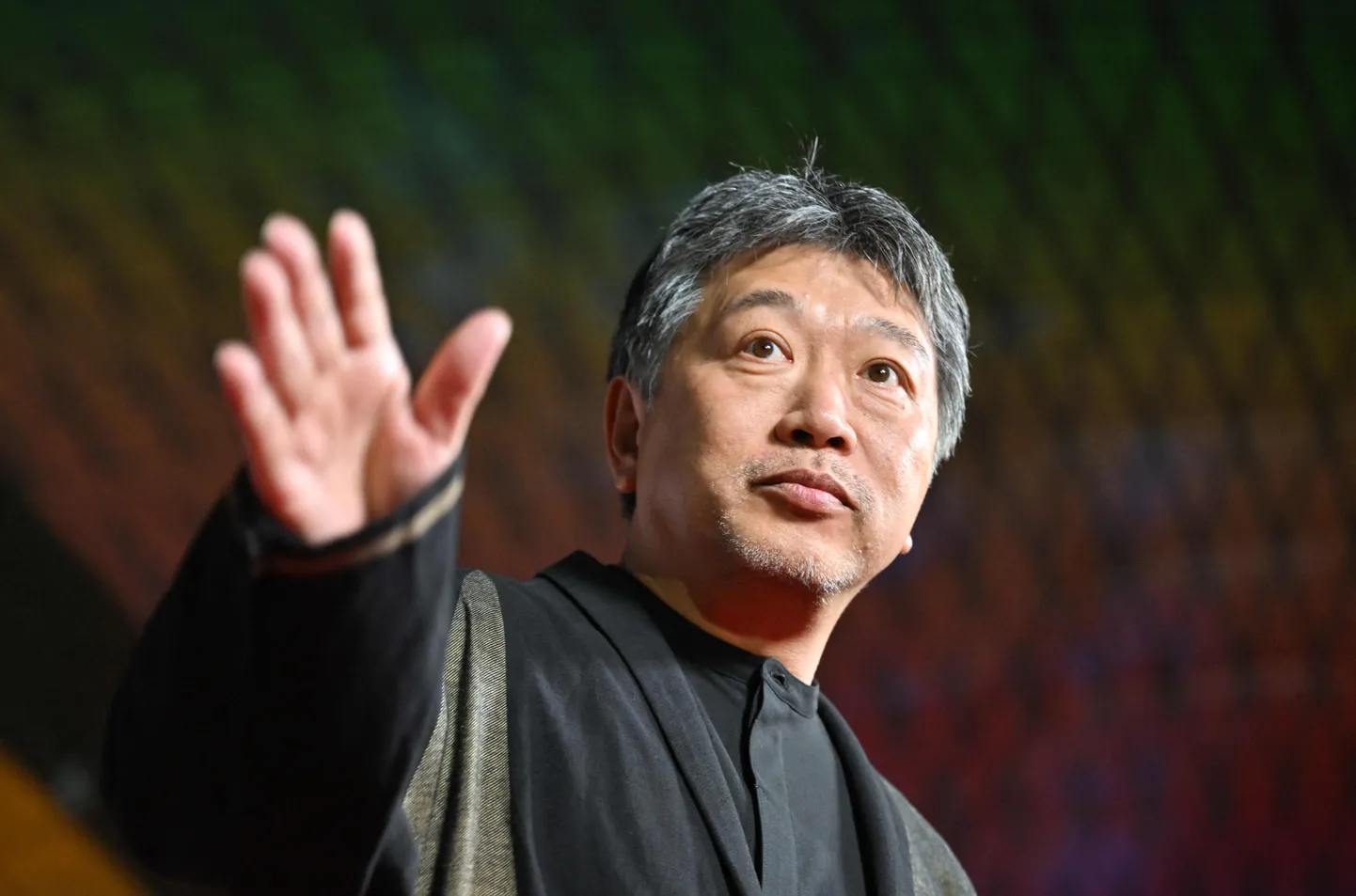 Auhinnatud Jaapani kineast Hirokazu Kore-eda.