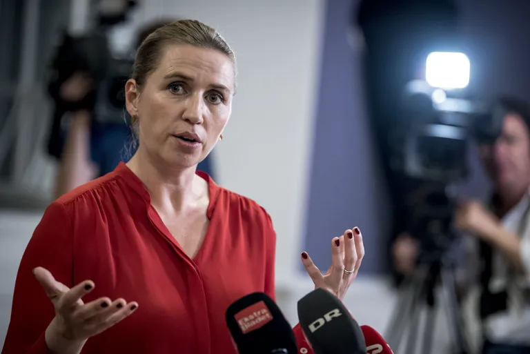 Taani peaminister Mette Frederiksen.