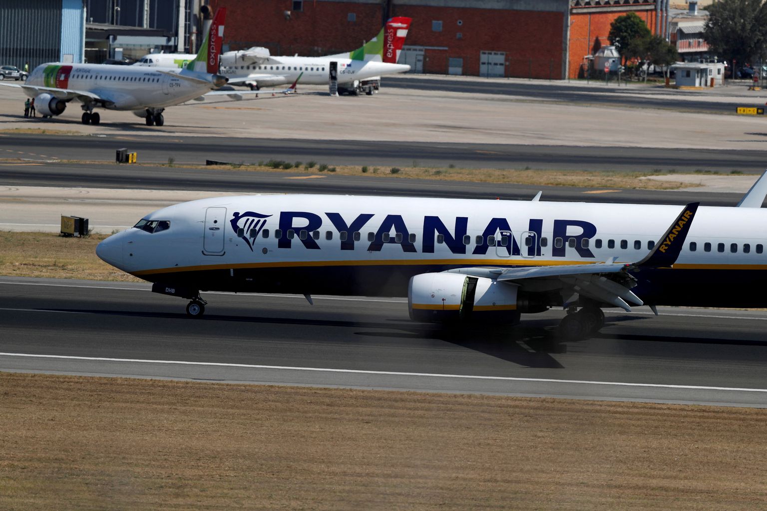 Ryanairi lennuk.