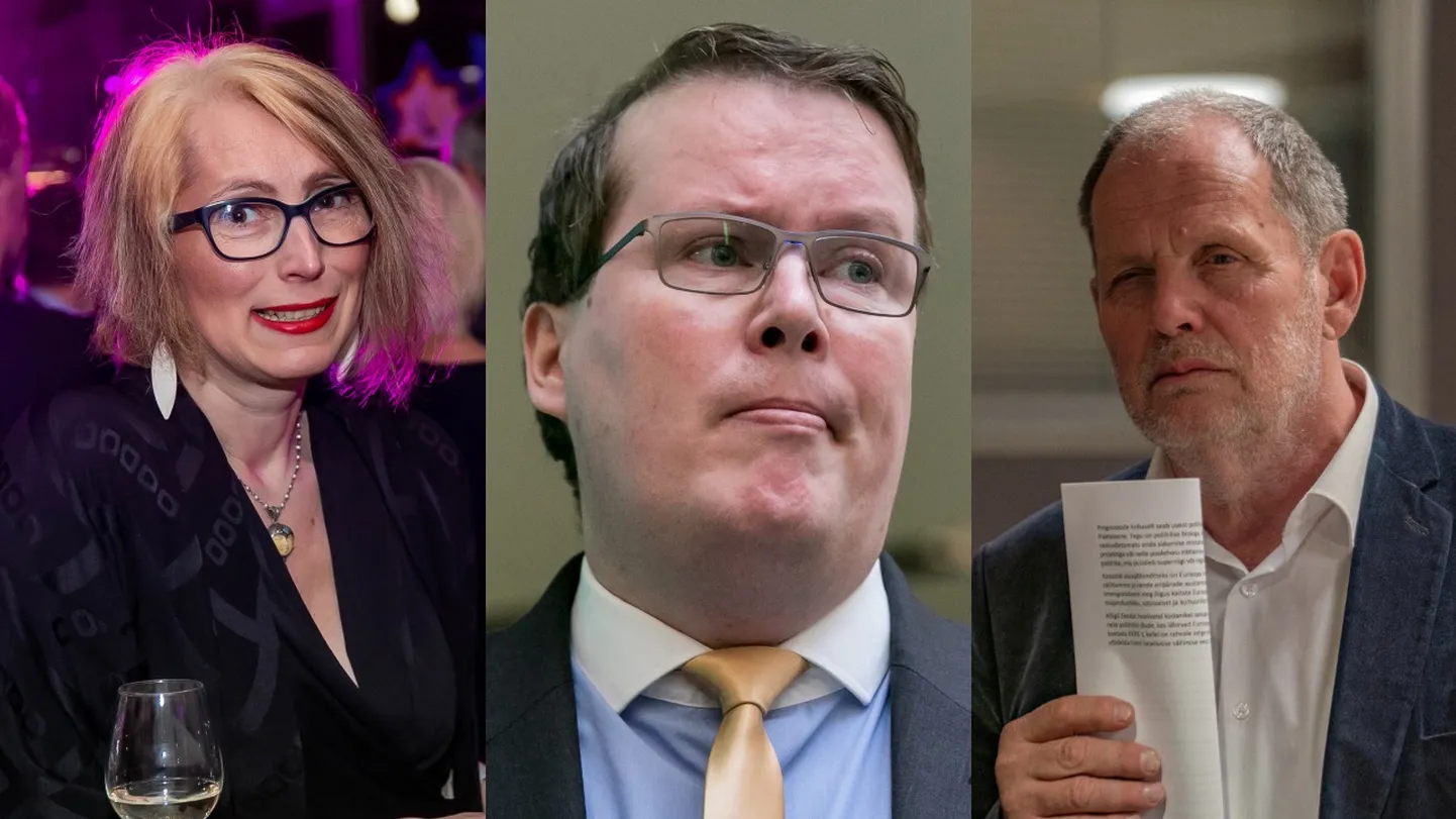 Evelyn Sepp, Jakko Väli, Peeter Ernits.
