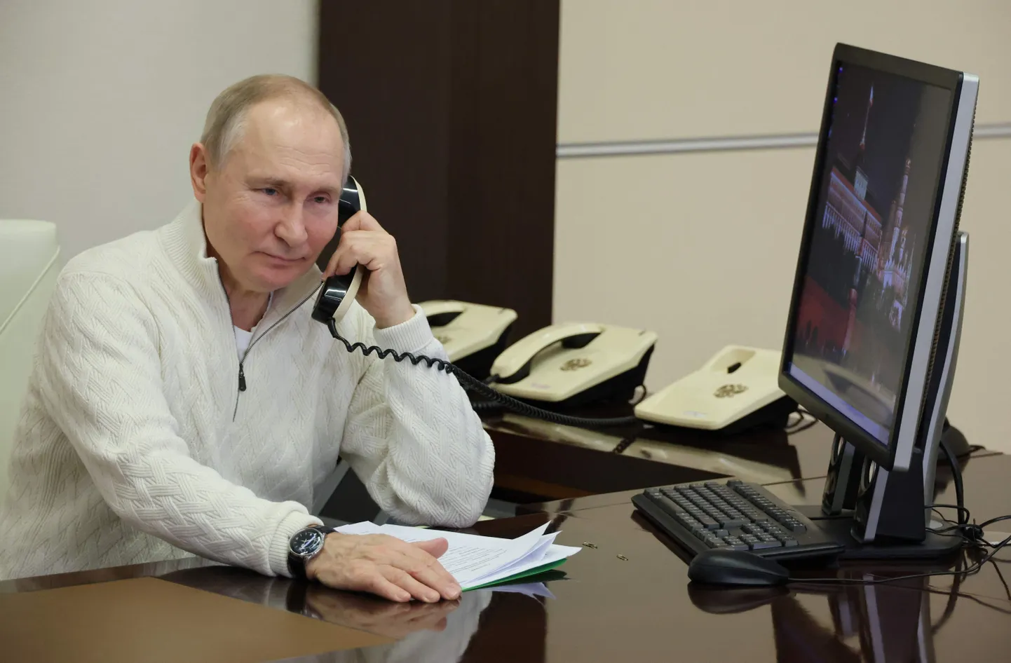Venemaa president-diktaator Vladimir Putin. Foto on illustratiivne