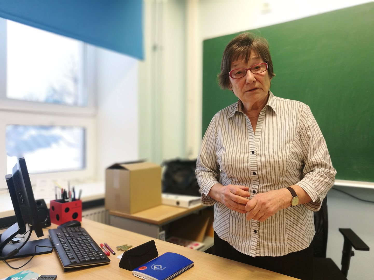 Elle Veigel, Kadrioru Saksa Gümnaasiumi eesti keele ja kirjanduse õpetaja