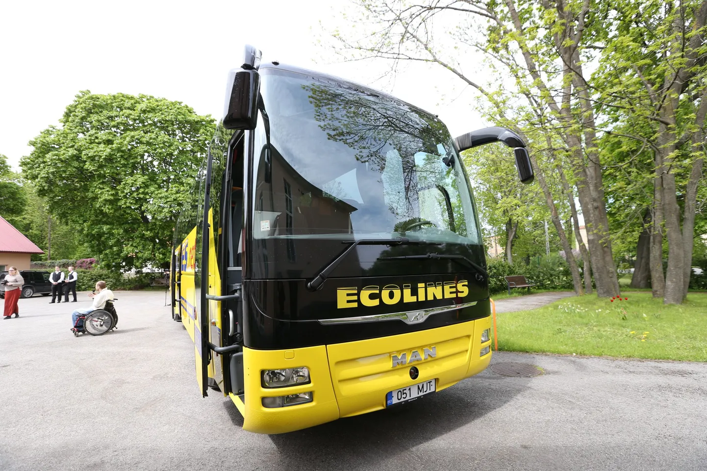 Автобус Ecolines.