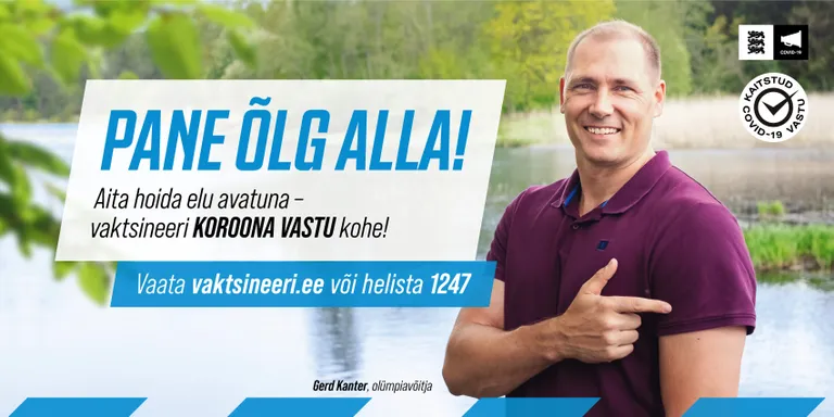 Pane õlg alla!