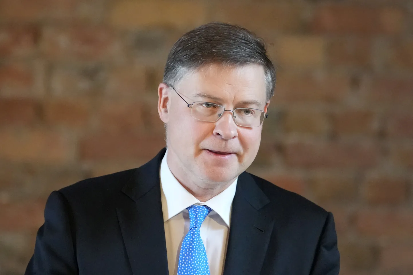 Eiropas Komisijas priekšsēdētājas izpildvietnieks Valdis Dombrovskis.