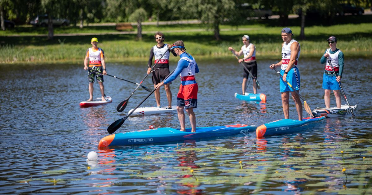 SUP-laudade Eesti meistrivõistluste etapi võitis viljandlane