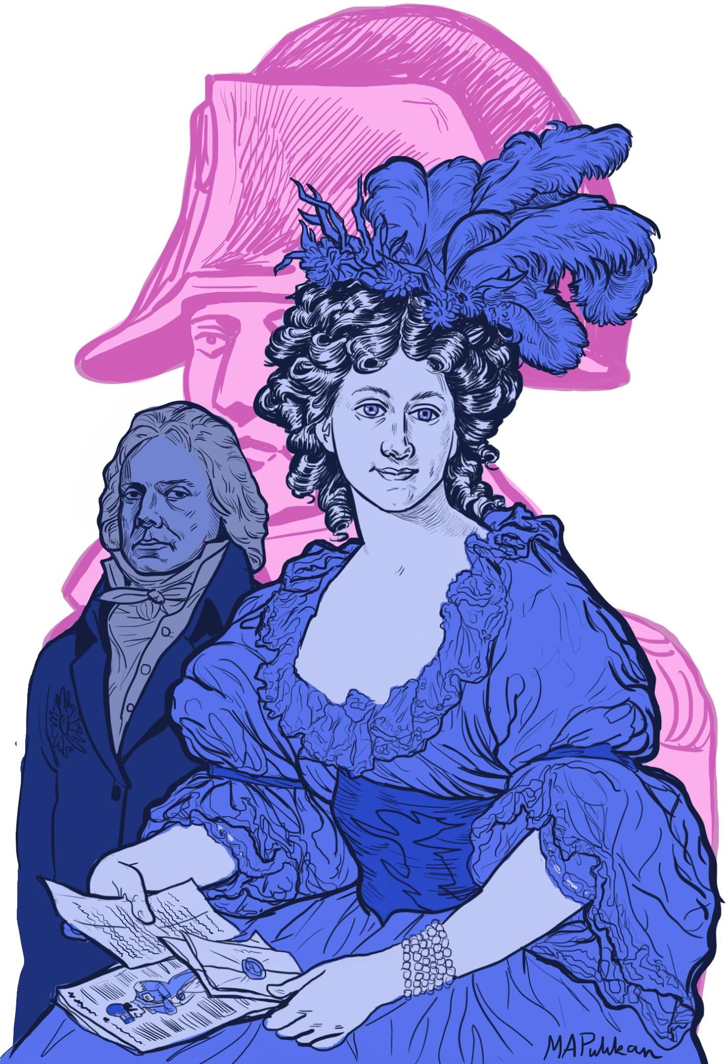 Anna Dorothea von Medem ja Charles Maurice de Talleyrand-Périgord.