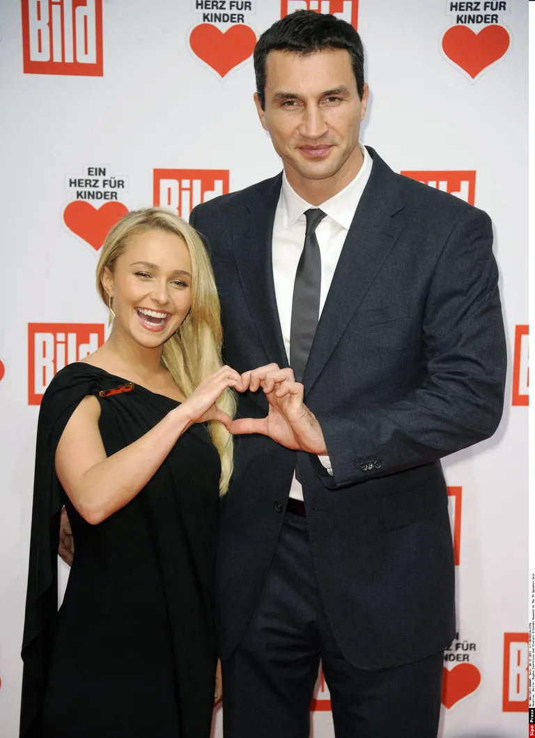 Hayden Panettiere ja Vlodõmõr Klõtškoga.