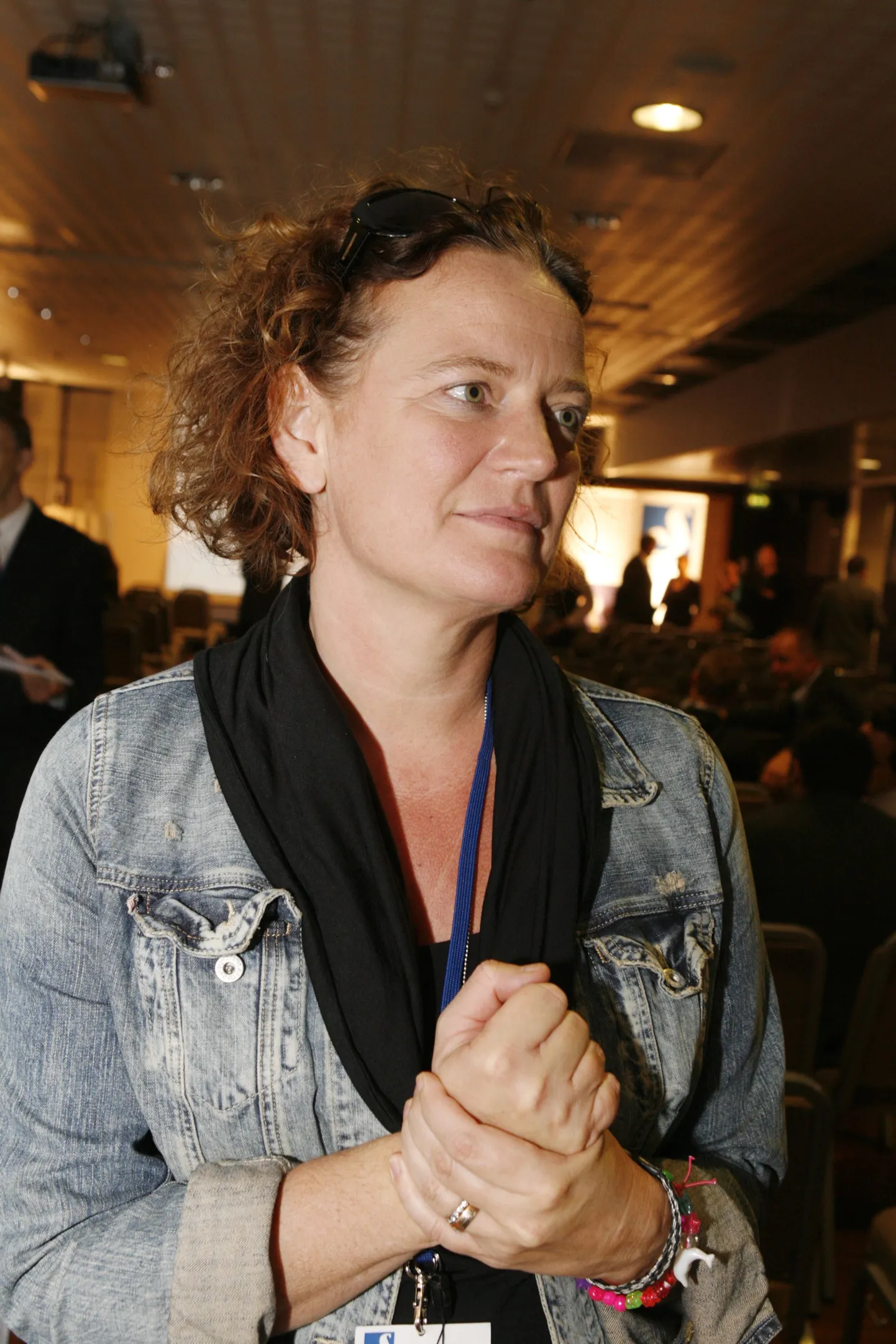 Rootsi päevalehe Svenska Dagbladet'i peatoimetaja Lena Samuelsson.